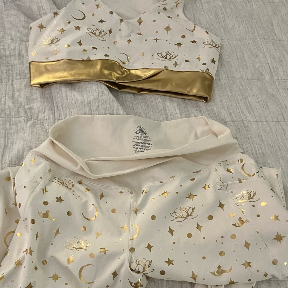 Disney Legging and matching sports bra